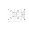 Quick•Point® 52/96, Combi 5-Axis Riser