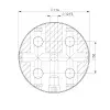 Quick•Point® 52, Round Plate