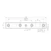 Quick•Point® Rail, Clamping bar